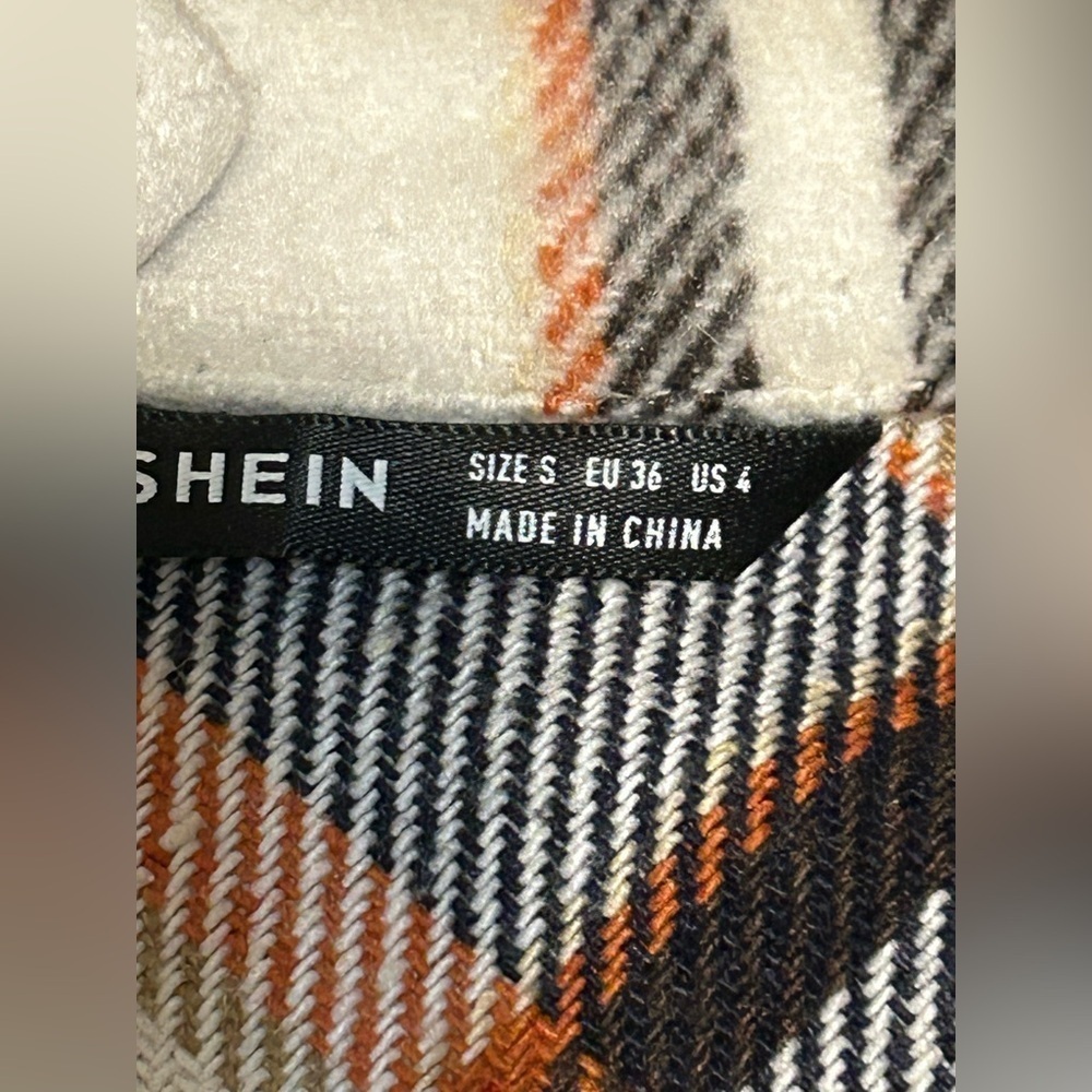 SHEIN Multicolor Plaid Shirt - Picture 4 of 5